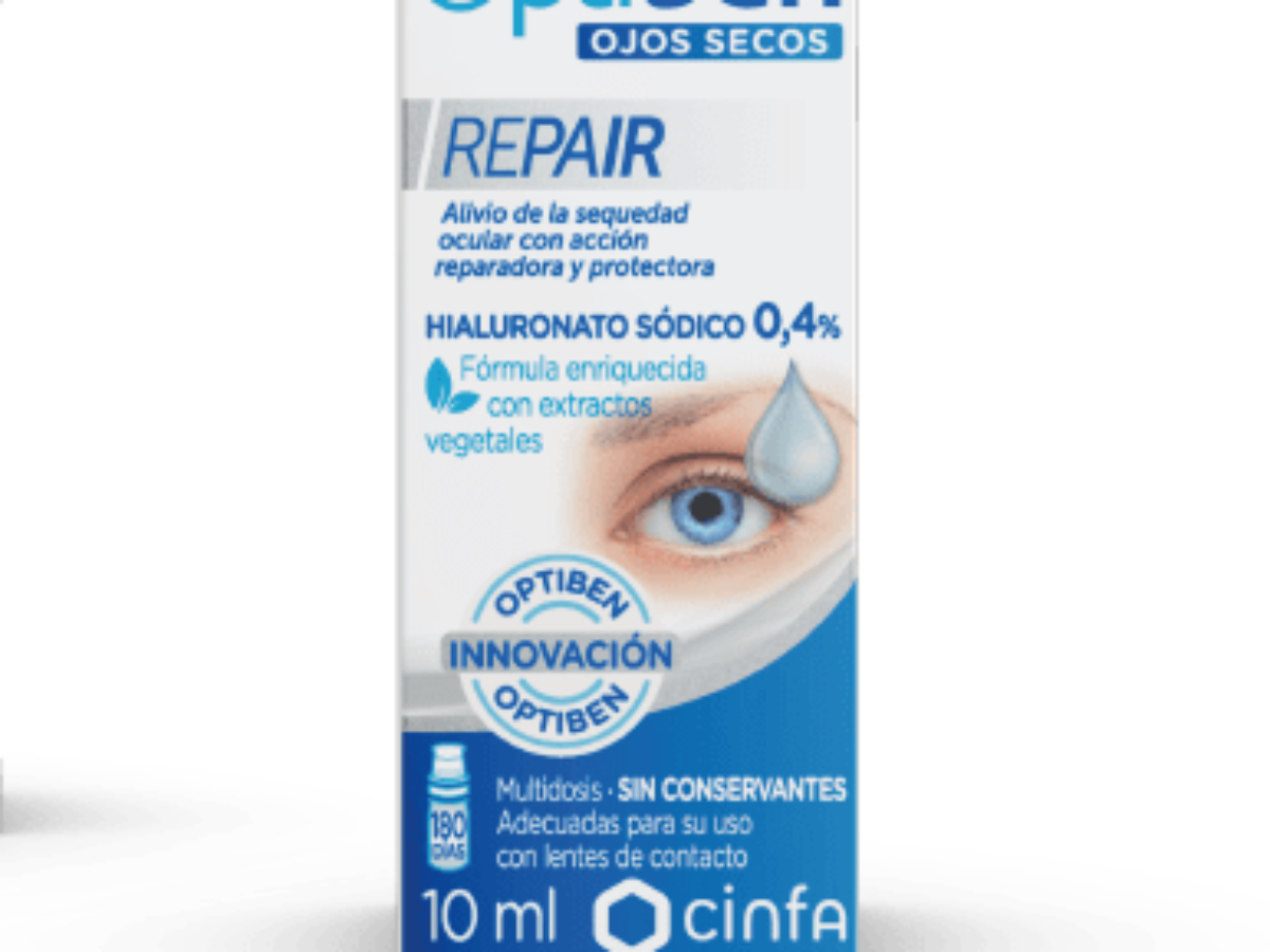 Optiben ojos secos repair frasco 10 ml Cinfa